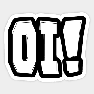 Oi! Sticker